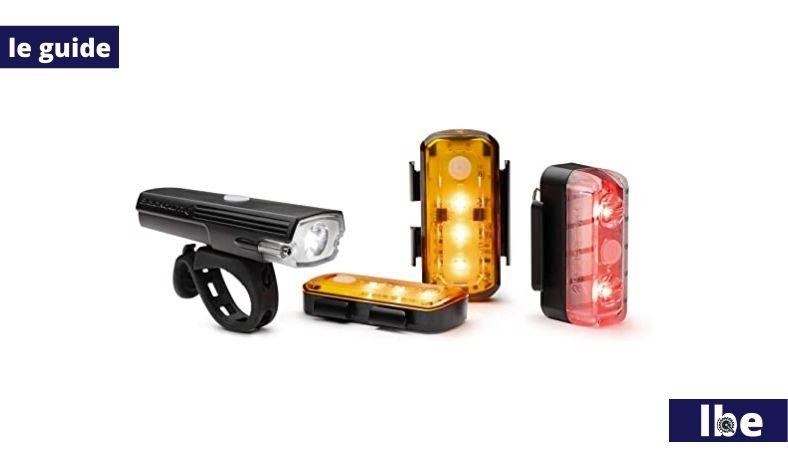 Blackburn Luminate 360 Light Set -halo- luci per bici anteriore e posteriore