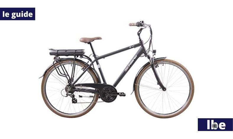 F.lli Schiano E-Ride 28'', Bicicletta Elettrica da Città, Uomo, NeraF.lli Schiano E-Ride 28'', Bicicletta Elettrica da Città, Uomo, Nera